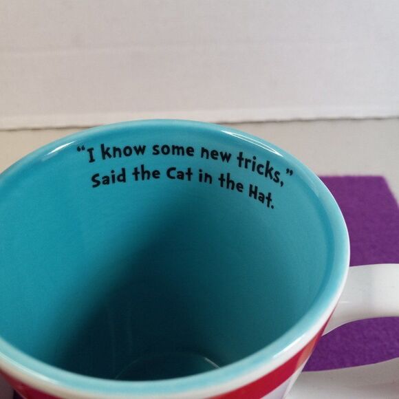 Dr Seuss Travel and Coffee Mug kitsch Teacher Reading School - Picture 5 of 8